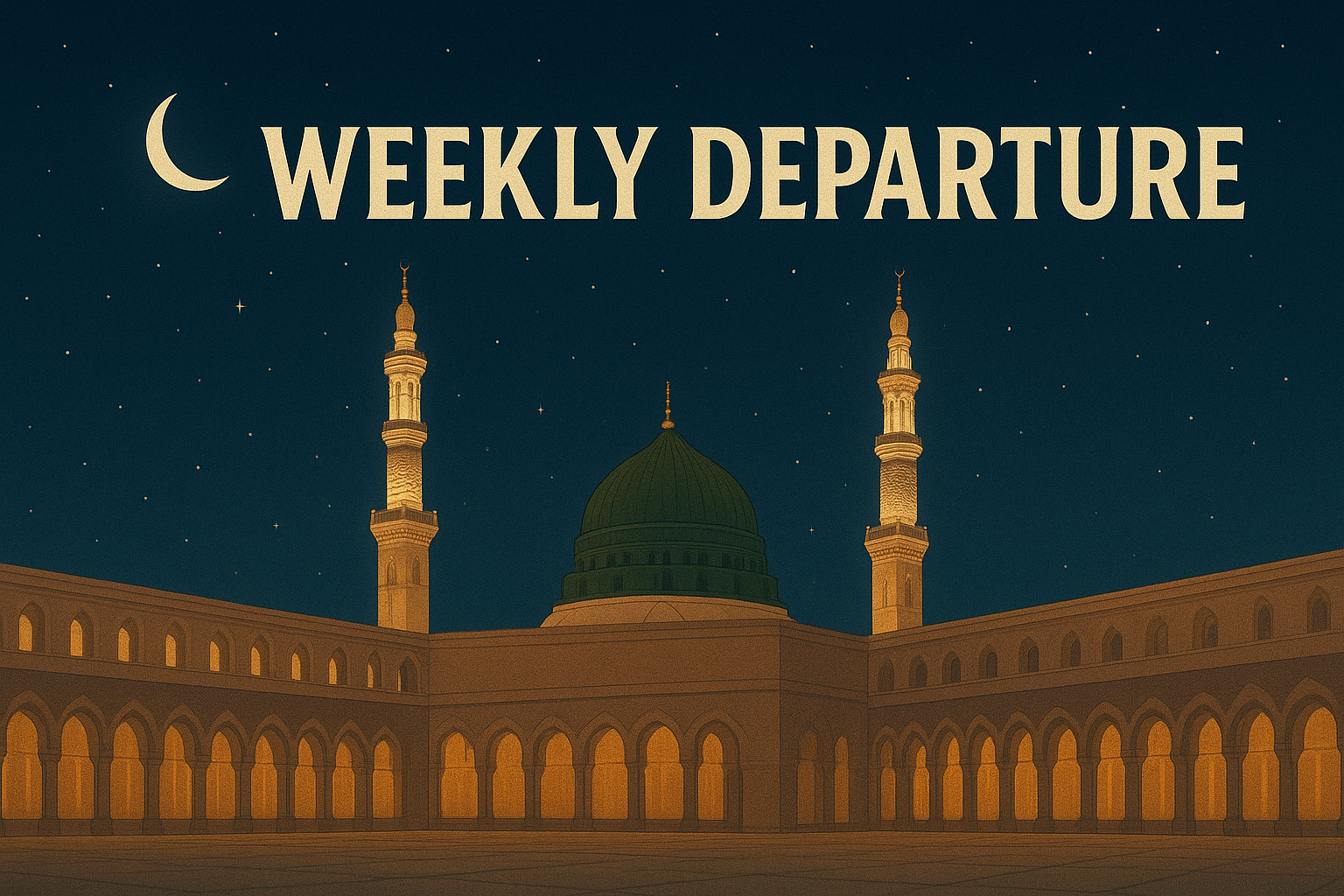 Weekly Departure
